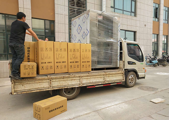 黑龙江某装饰工程公司采购不锈钢壁挂式外放电臭氧机